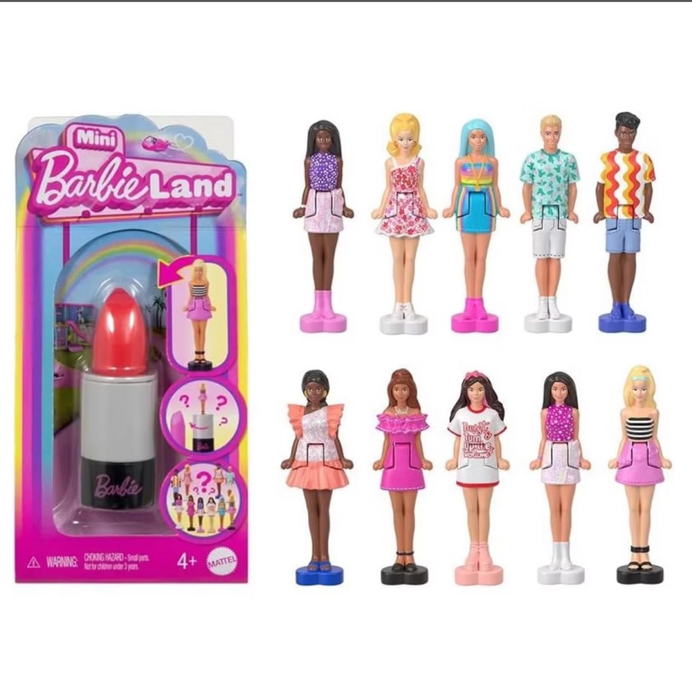 Mattel BarbieLand Fashionista LipStick Reveal Toy